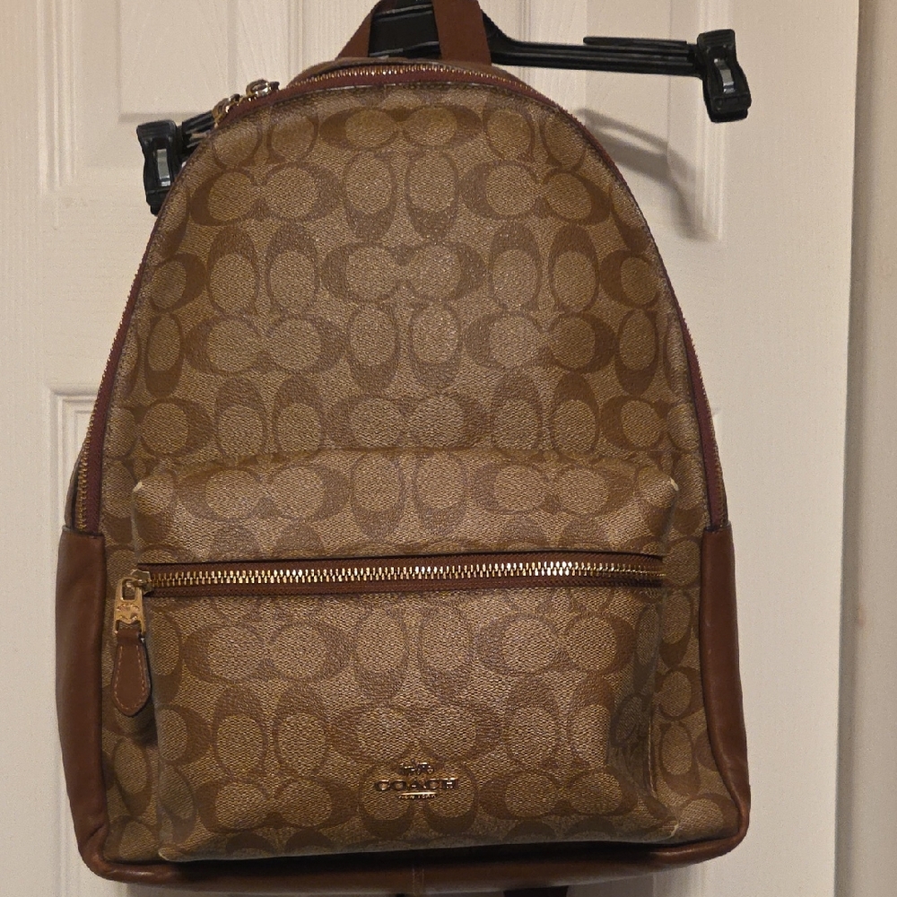 Coach Signature Small Backpack in Brown